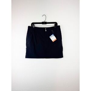 Columbia Omni-Shield Black Active Fit Hiking Skort Womens Size 12 NEW